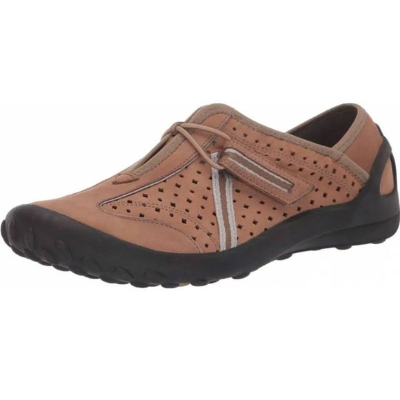 Clark's Privo Tequini Women's Brown Nubuck Leather Slip-On Hiking Shoes MINT - Picture 2 of 15